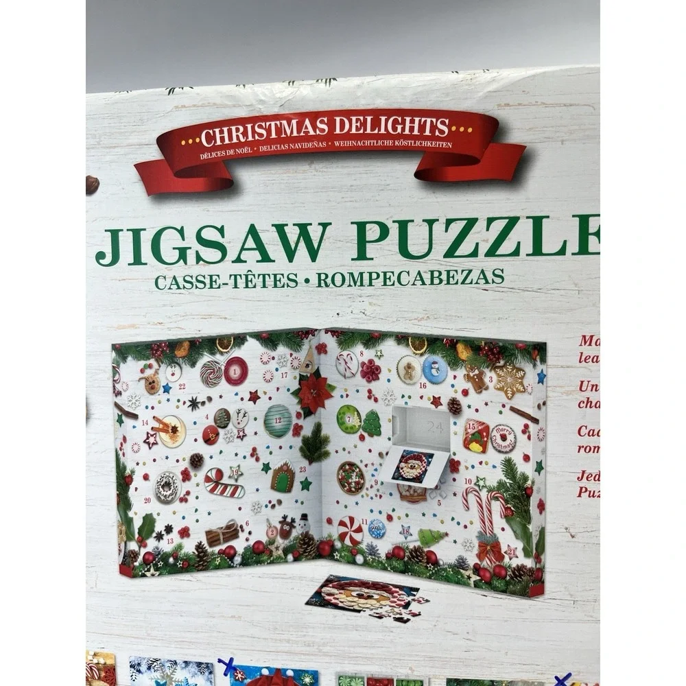 Eurographics: Puzzle Advent Calendar: Christmas Delights - 24 Daily Jigsaws
